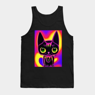 halloween cat awesome gift Tank Top